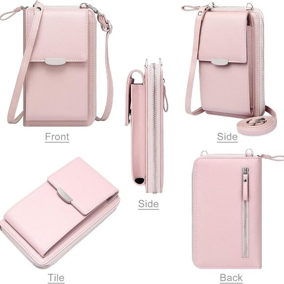 Small Crossbody Bag Cell Phone Purse Wallet with Credit Card Slots for Women - Picture 6 of 6